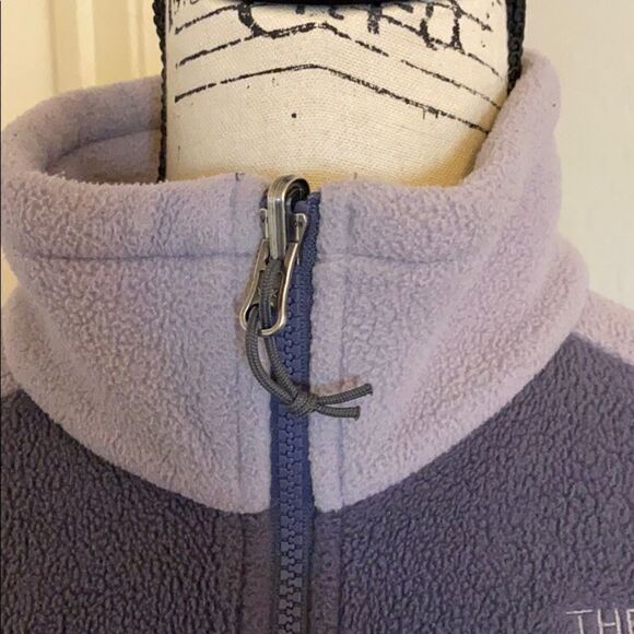 The North Face Purple Zipper Fleece Gorpcore Outdoor Casual - Picture 5 of 12